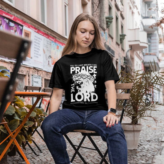 PRAISE THE LORD TEE (BLACK)